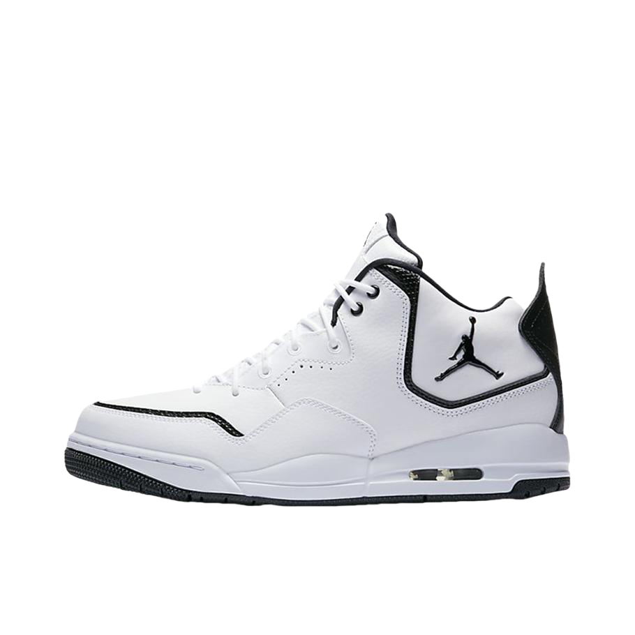 推荐商品：Jordan Courtside 23 运动休闲鞋 防踢缓震潮流复古防滑耐磨支撑合成革织物人造革气垫 White Black 黑白