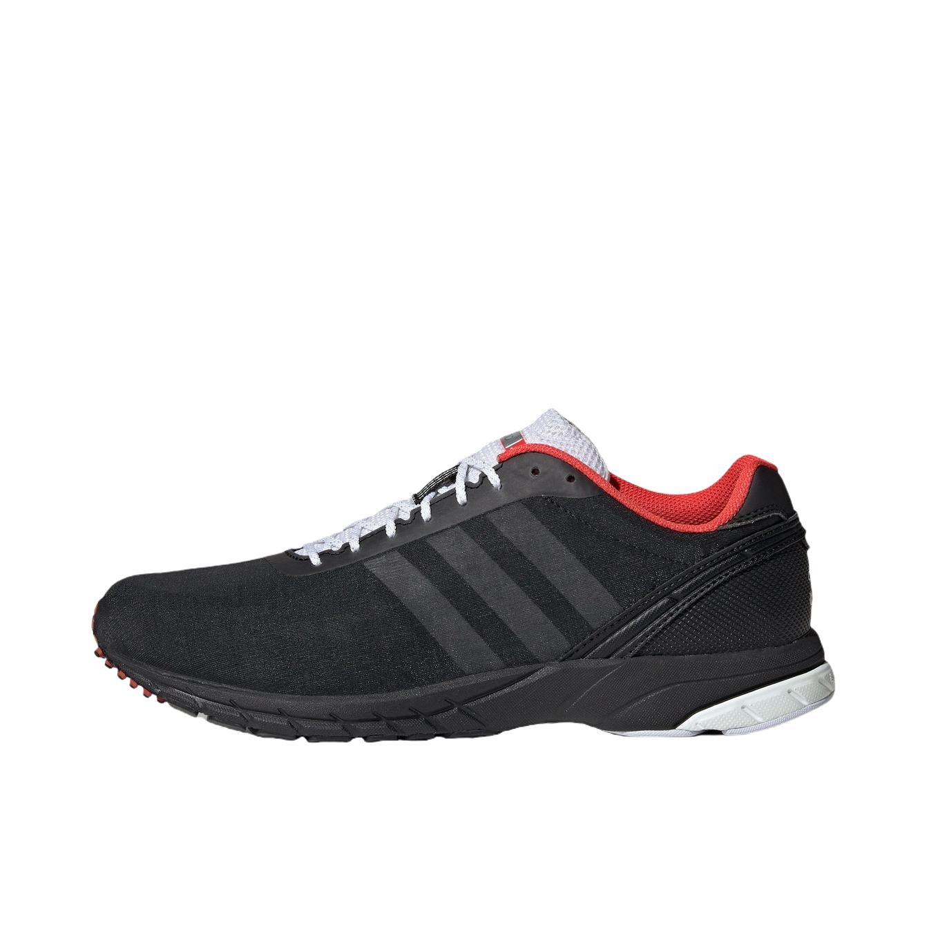 推荐商品：adidas Originals Adizero Adios OG 经典 跑鞋 黑色/白色/浅红色
