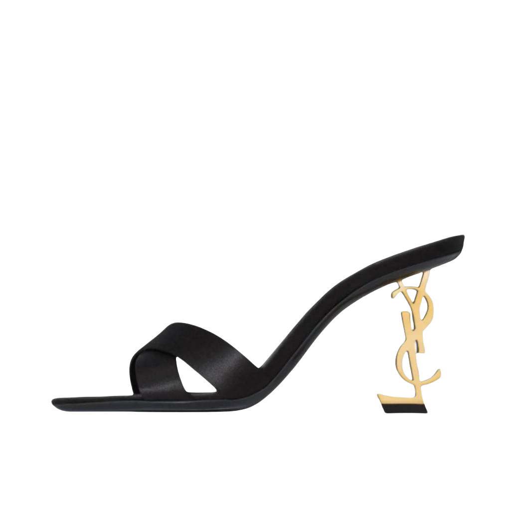 推荐商品：YSL/圣罗兰 OPYUM 高跟鞋 方头时尚休闲 黑色