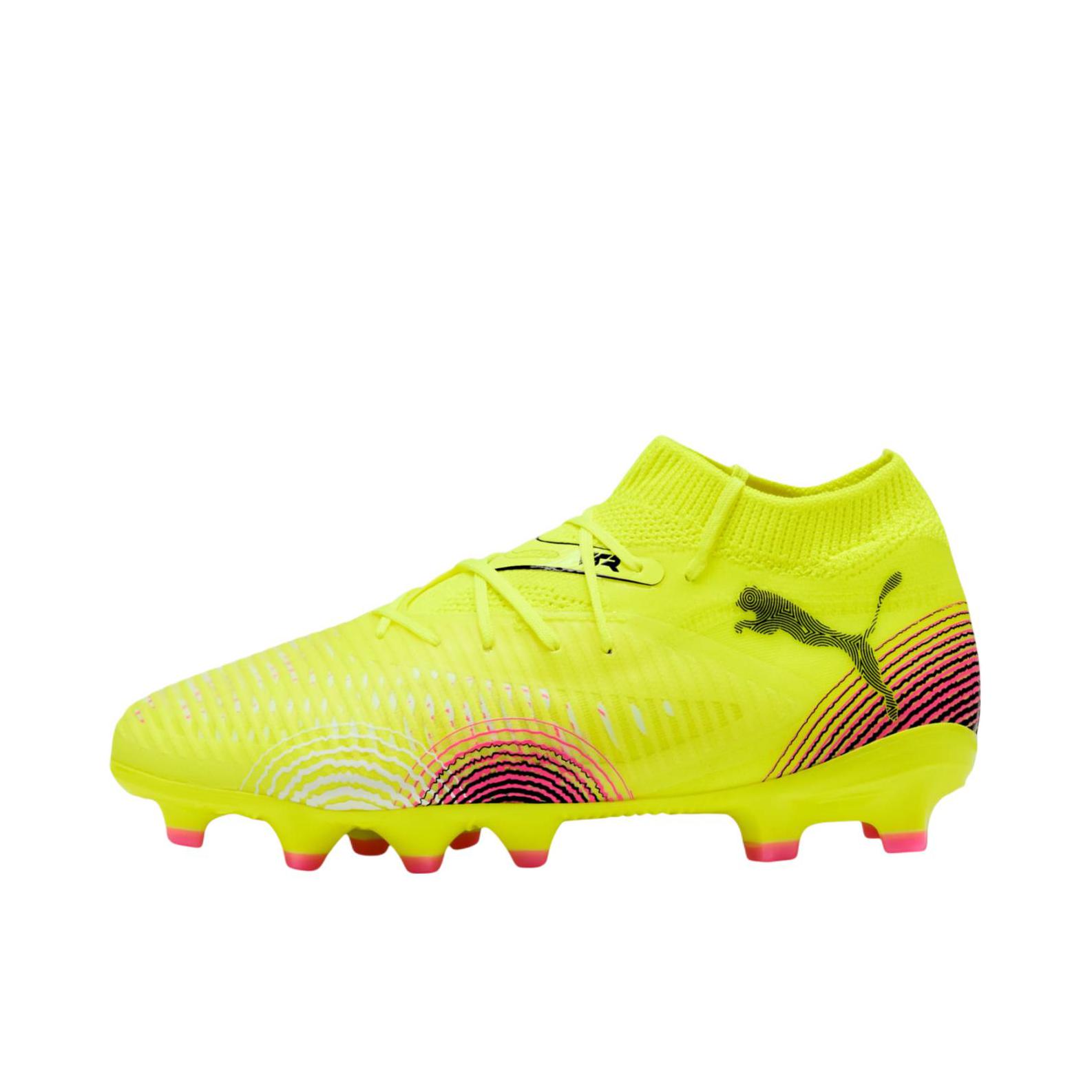 推荐商品：Puma/彪马 Future 8 Pro FG/AG 酷炫 防滑 耐磨 轻便 足球鞋 大童/黄色/黑色 