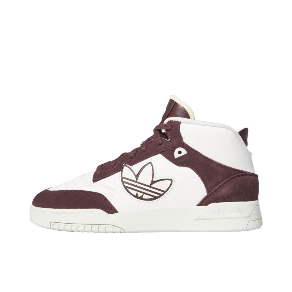推荐商品：adidas originals Drop Step XL 2.0 板鞋 休闲百搭时尚潮流薄底 白色/棕色