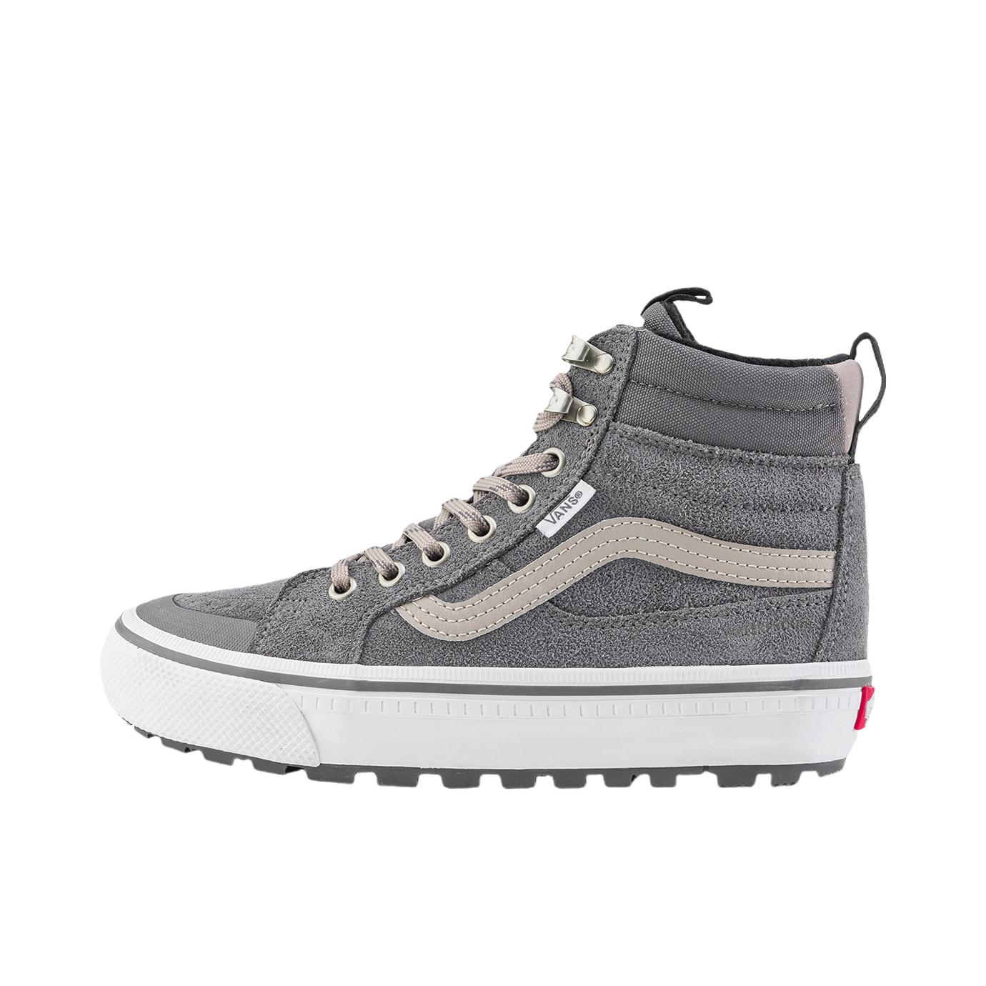 推荐商品：Vans/范斯 MTE Sk8-Hi 板鞋 防滑耐磨高帮舒适百搭平跟户外支撑贴合包裹性 灰色