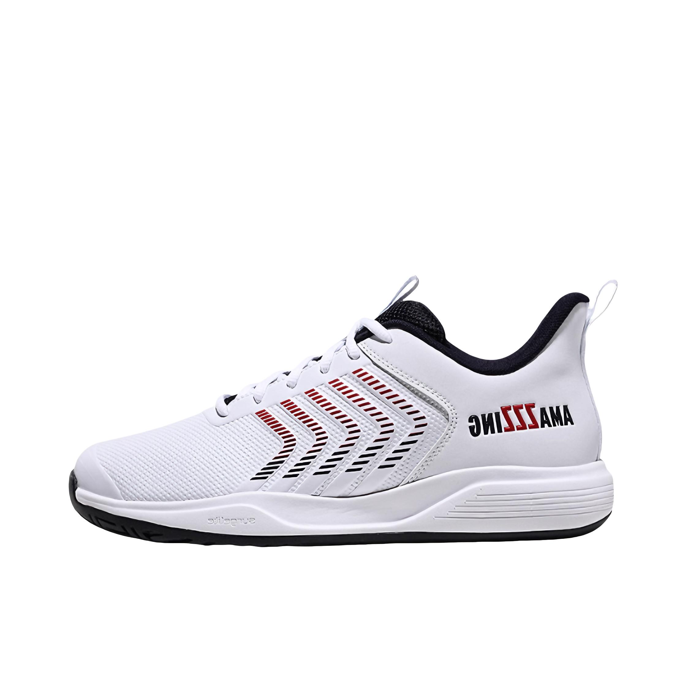 推荐商品：K·SWISS/盖世威 ULTRASHOT TR 网球鞋 耐磨系带透气 张之臻联名款/白色/红色/黑色