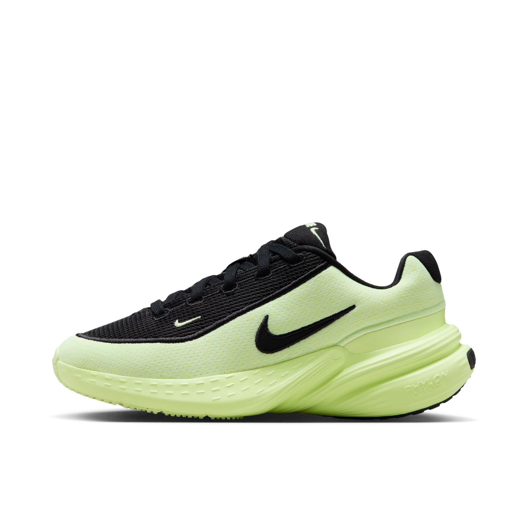 推荐商品：Nike Uplift SC 跑鞋 防滑耐磨舒适轻便低帮时尚潮流抓地贴合美观耐用训练 大童/黑色/微黄绿