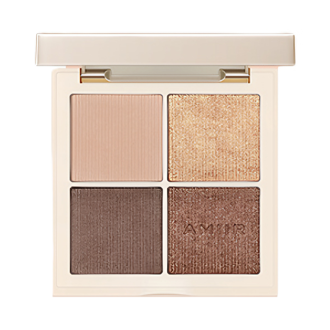 推荐商品：AMIIR/艾米尔 绒光幻境四色眼影盘 日常淡妆 8g