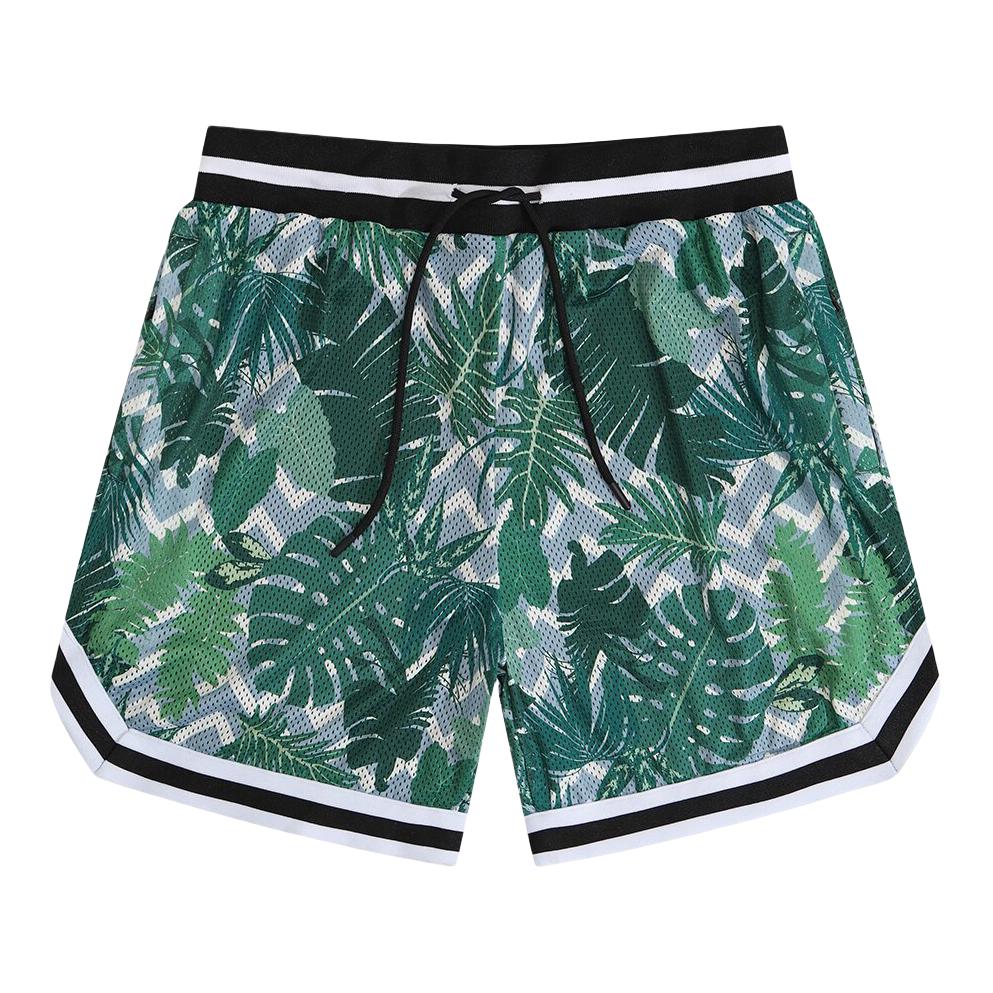 推荐商品：anvtt 速干美式4分网眼运动短裤 DK326 绿