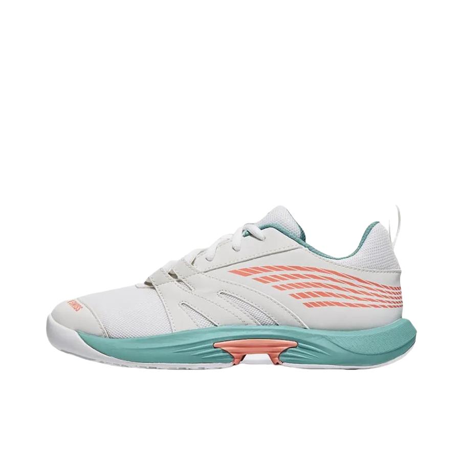 推荐商品：K-SWISS 网球鞋 透气耐磨低帮 87392 女款/尼罗河蓝/沙漠花