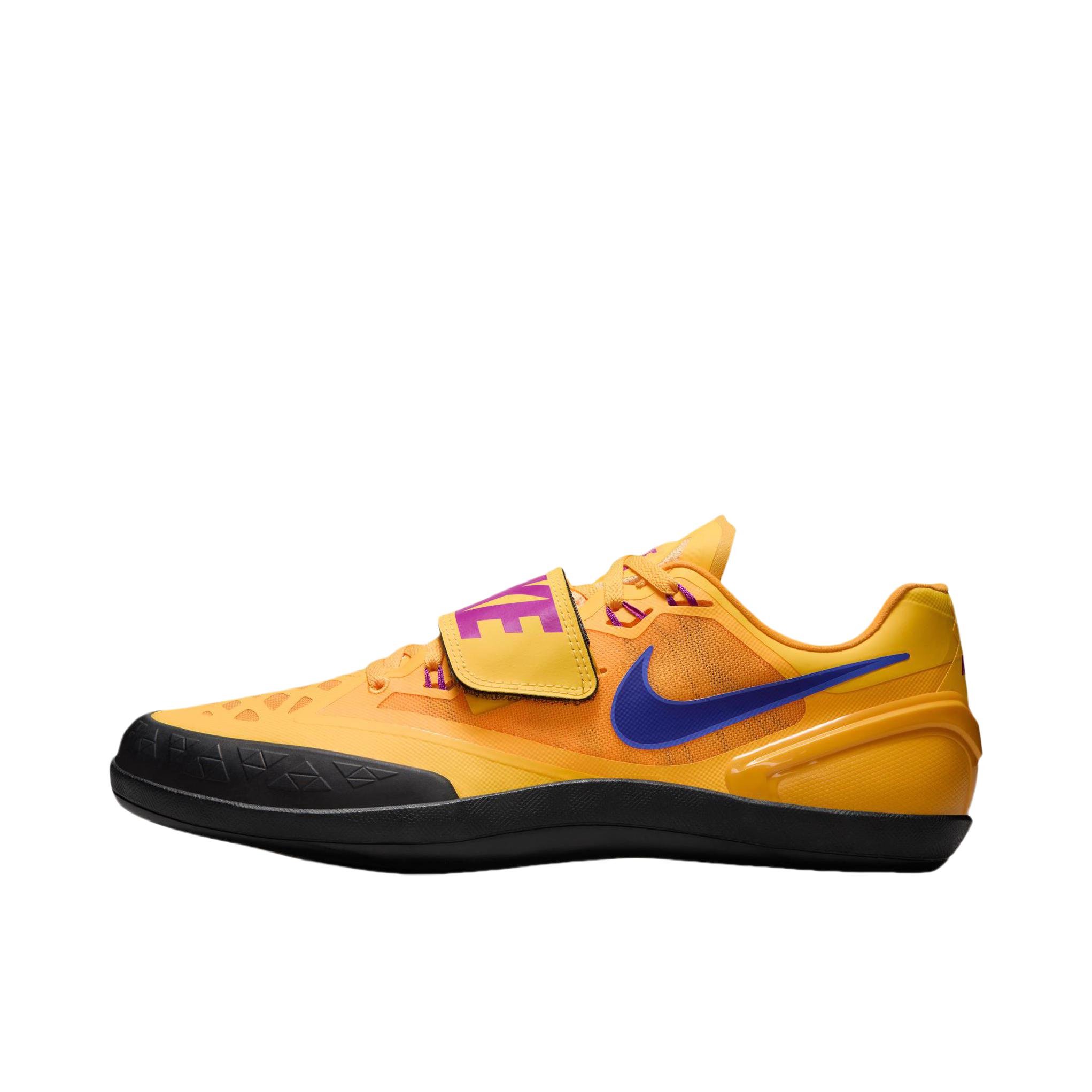 推荐商品：Nike Zoom Rotational 6 训练鞋 织物防滑耐磨轻便舒适减震支撑透气圆头田径运动 橙色 