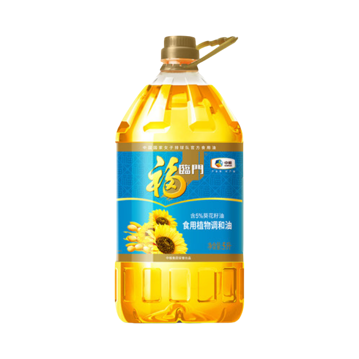 推荐商品：中粮 福临门 葵花籽清香 食用植物调和油 清淡