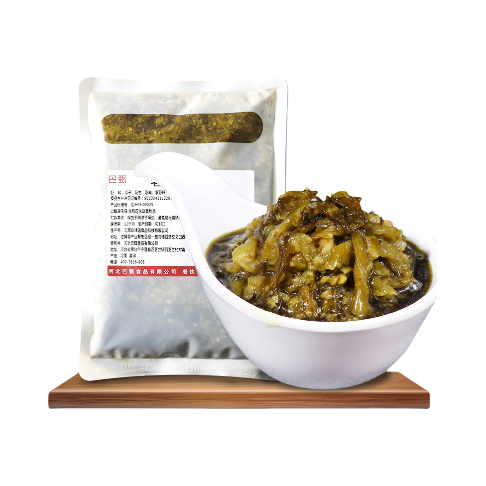 推荐商品：巴甄 老坛酸菜底料 袋装