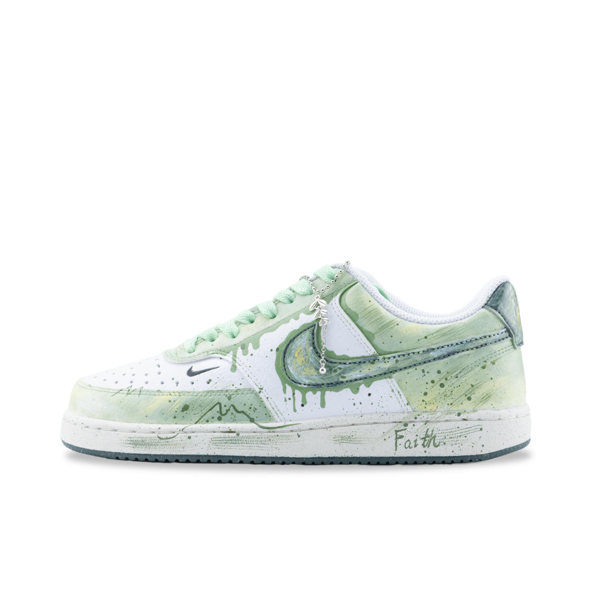 推荐商品：【定制球鞋】 Nike Court Vision 1 板鞋 防水美式简约防滑减震复古 元气森森