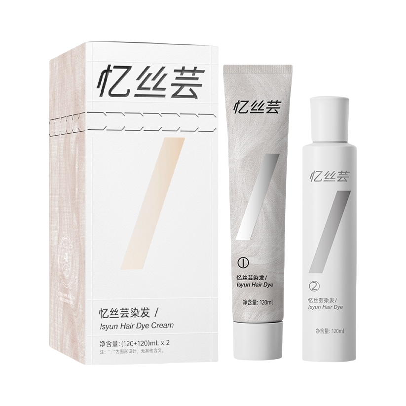 推荐商品：忆丝芸 精油染发膏 防枯燥免漂盖白发不沾头皮持久显色