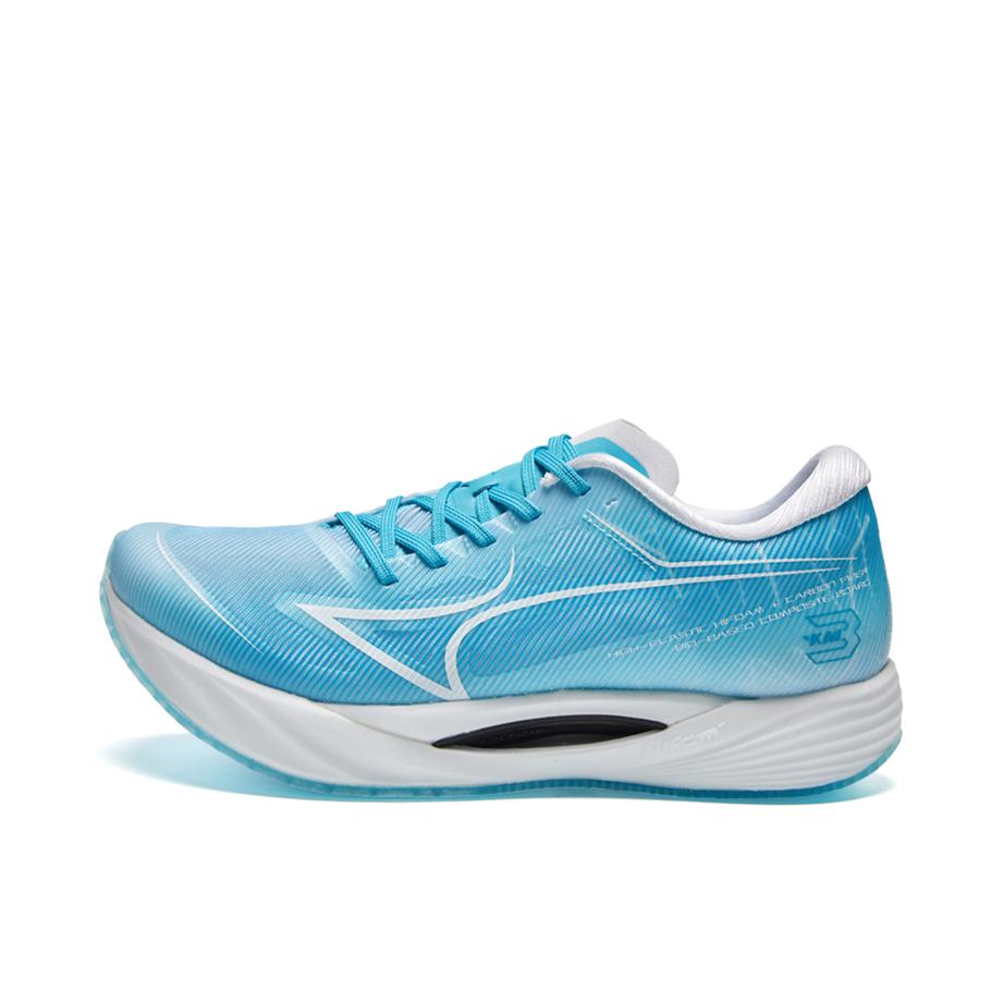 推荐商品：海尔斯 KM3C+ 学生 轻便 缓震 碳板 体考 跑鞋 冰川蓝