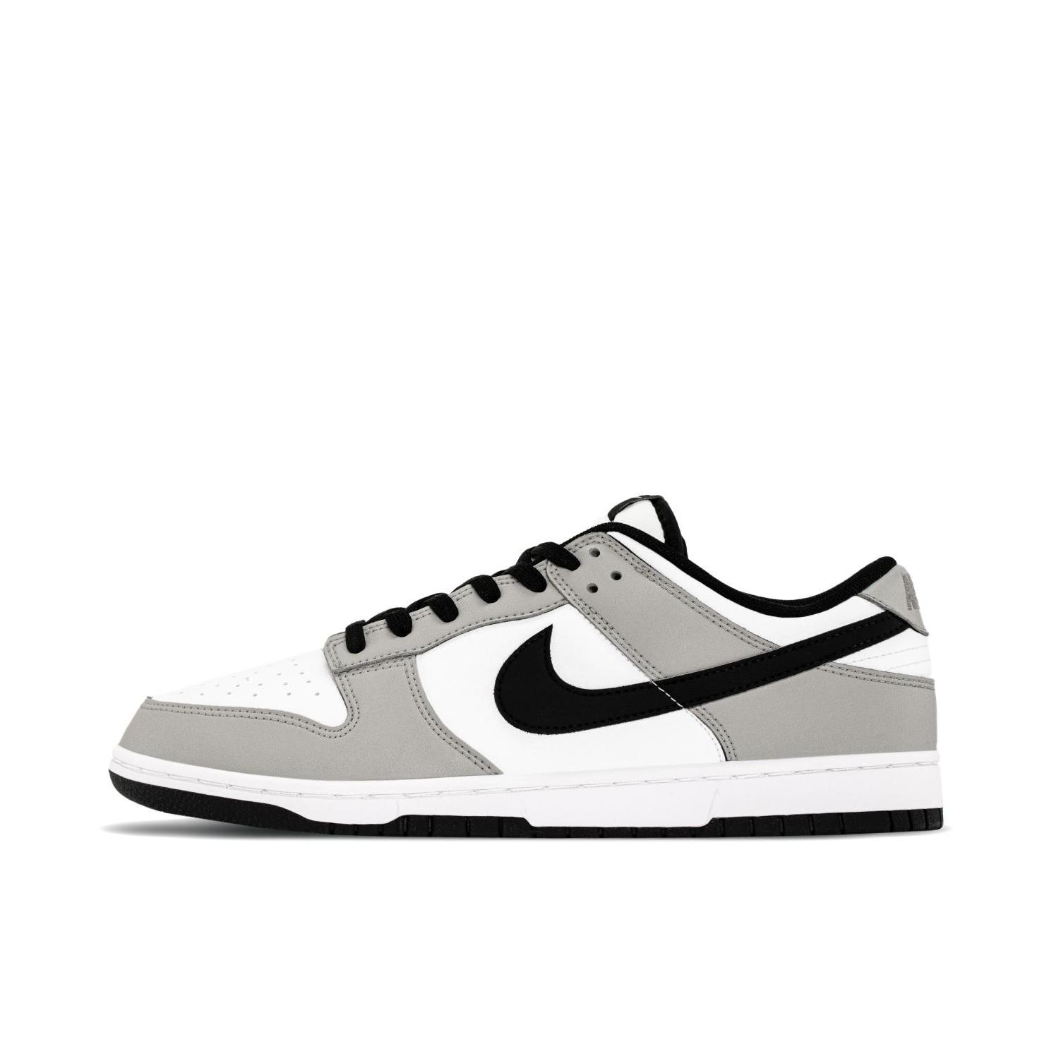 推荐商品：【定制球鞋】 Nike Dunk 板鞋 平跟系带防滑耐磨做旧高街简约百搭潮流复古美式 烟灰色