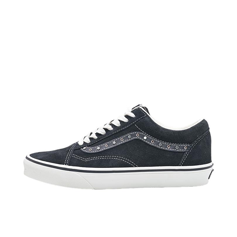 推荐商品：Vans/范斯 Old Skool 滑板鞋 板鞋 轻便防滑复古舒适经典 灰黑色/白色