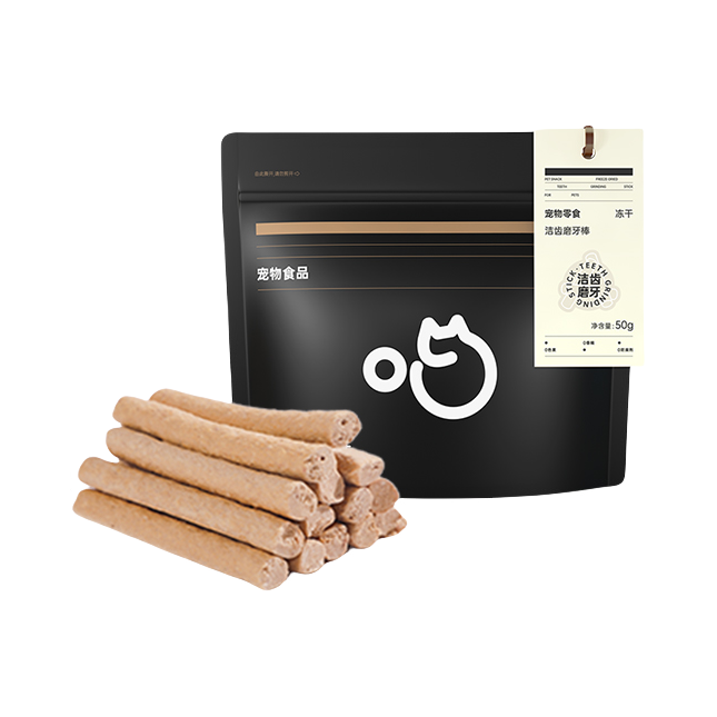 推荐商品：喵咪颜究社 全价 猫犬通用磨牙棒 耐咬洁齿