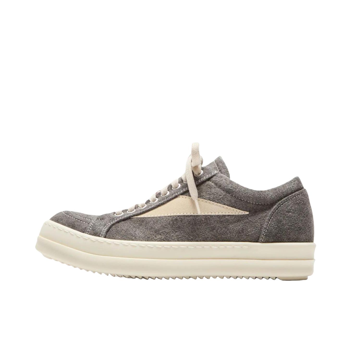 推荐商品：Rick Owens DRKSHDW 板鞋 舒适休闲圆头系带 女款/灰色