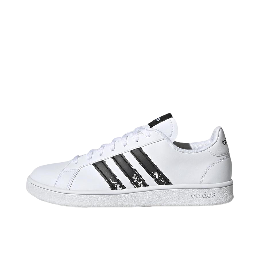 推荐商品：adidas NEO Grand Court 板鞋 防滑耐磨减震透气休闲复古时尚防水轻运动 熊猫/白色/黑色/花纹