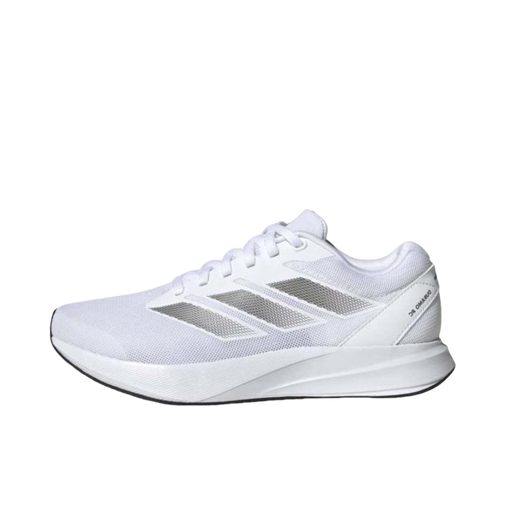 推荐商品：adidas Duramo Rc 跑鞋 织物轻盈减震防滑耐磨网布透气支撑 男款/白色 