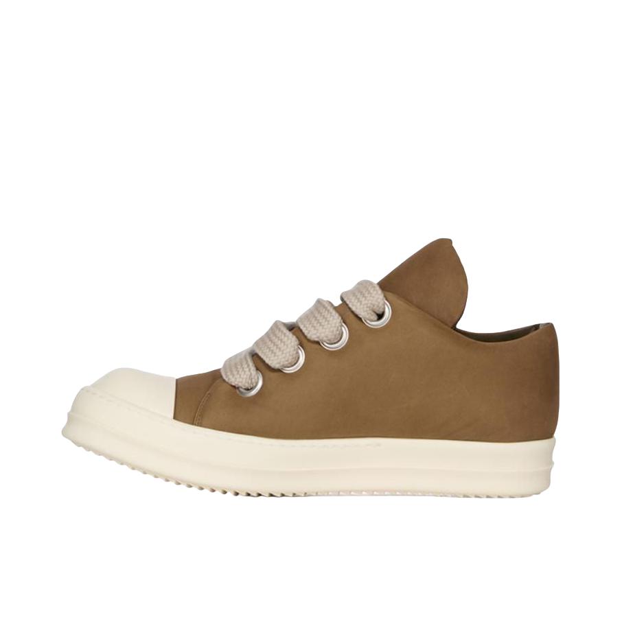 推荐商品：Rick Owens 板鞋 时尚休闲经典舒适运动圆头牛皮 RU18S5881LMRO 摩卡棕