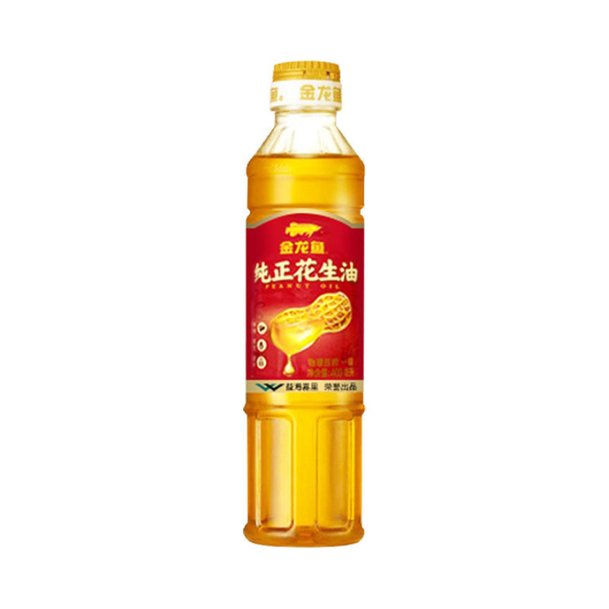 推荐商品：金龙鱼 压榨一级 纯正花生油 炒菜物理压榨