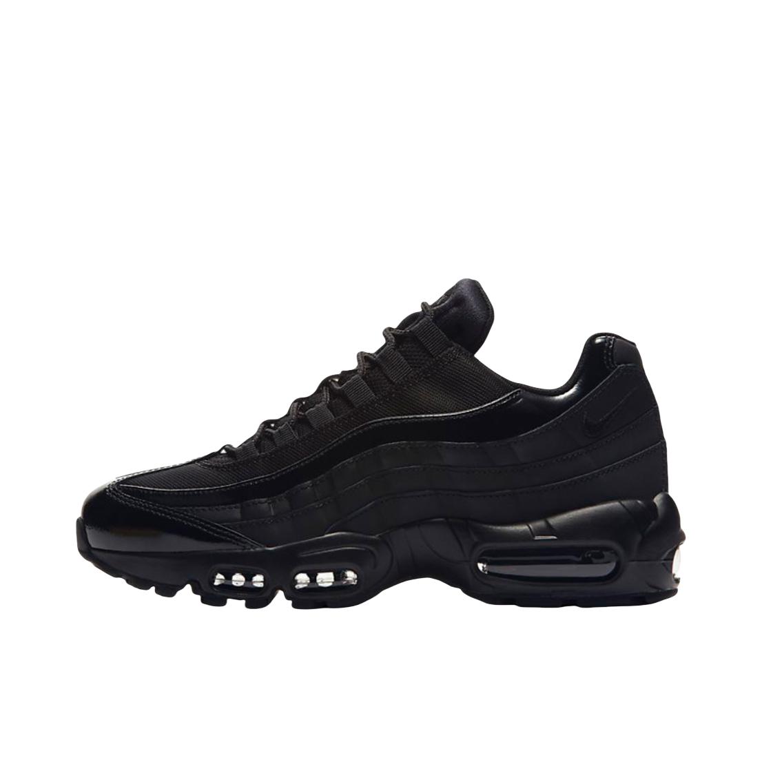 推荐商品：Nike Air Max 95 跑鞋 潮流时尚复古百搭防滑耐磨舒适透气防水气垫织物支撑低帮缓震贴合耐用圆头 黑武士