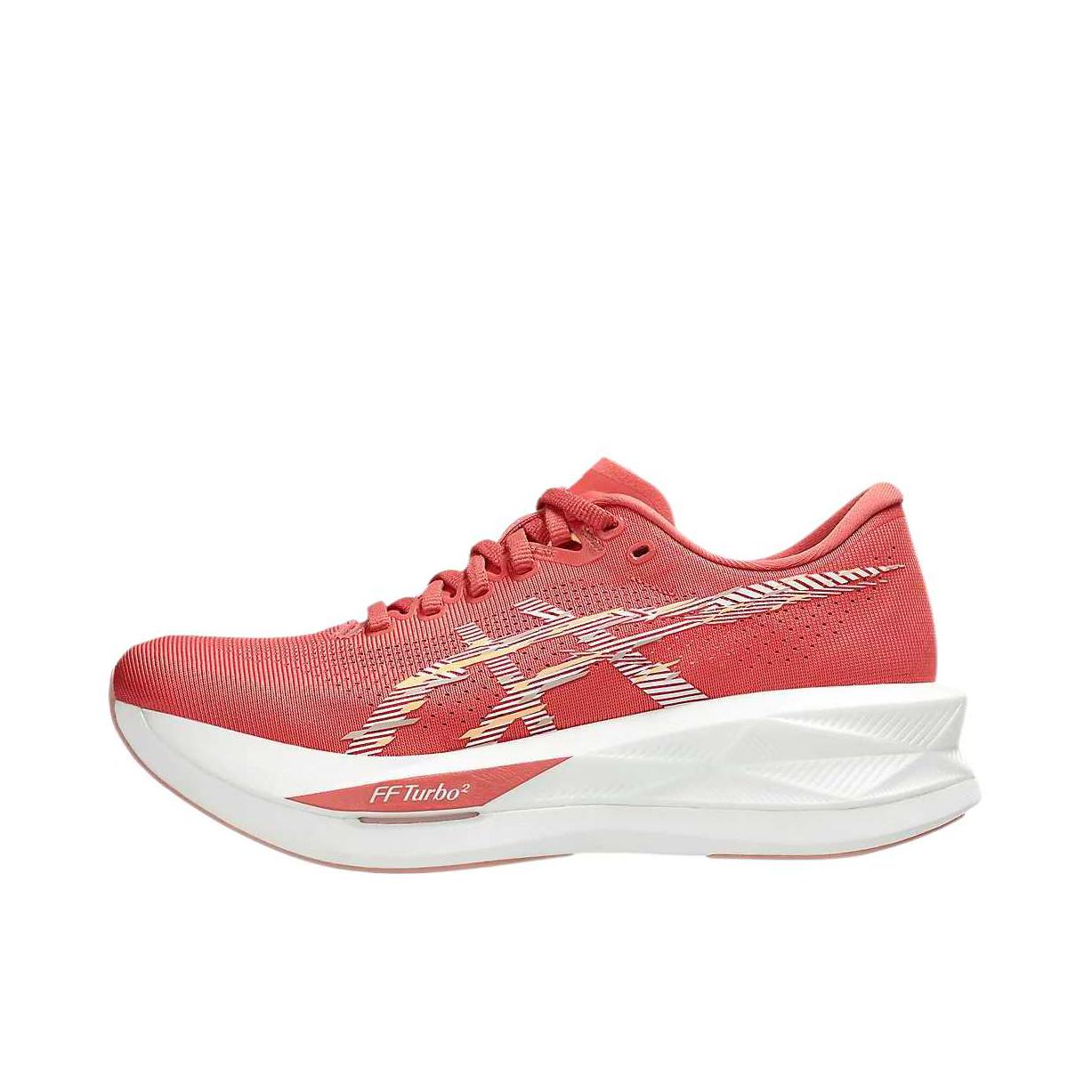 推荐商品：Asics/亚瑟士 Sonicblast 跑鞋 百搭橡胶圆头缓冲轻量回弹训练马拉松竞速 红色