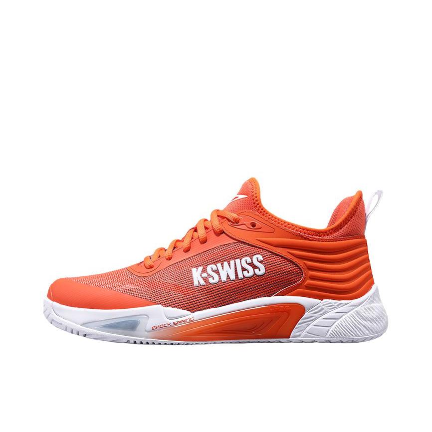 推荐商品：K-SWISS RUBLO 网球鞋 耐磨支撑防滑透气 无极红/白色