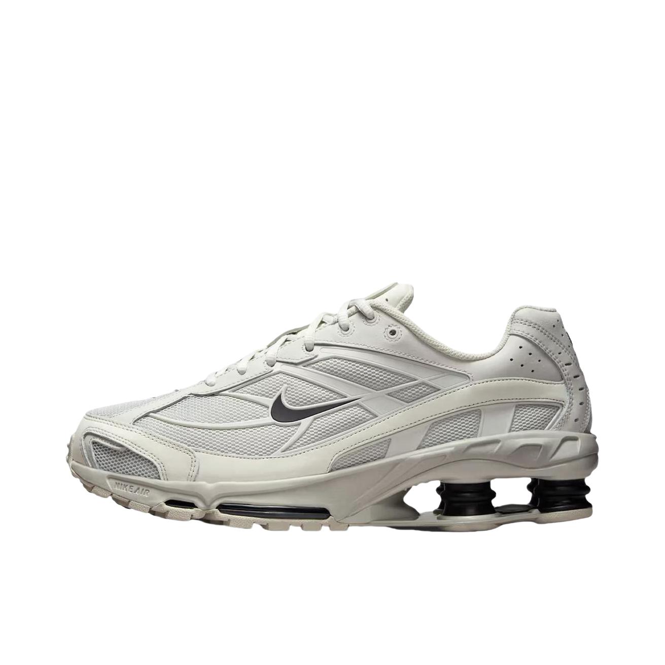 推荐商品：Nike Shox Ride 2 跑鞋 织物防滑耐磨复古支撑贴合回弹 黑色/灰色/黄色