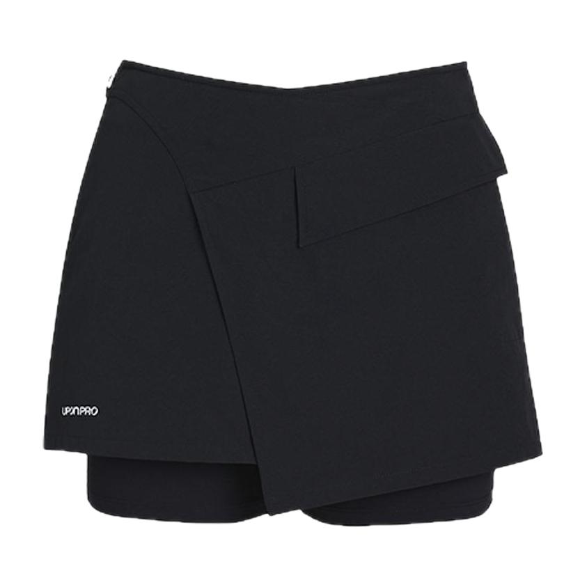 推荐商品：UPON PRO 户外系列不对称解构直筒打底裤 女装 U1FZ20295 黑