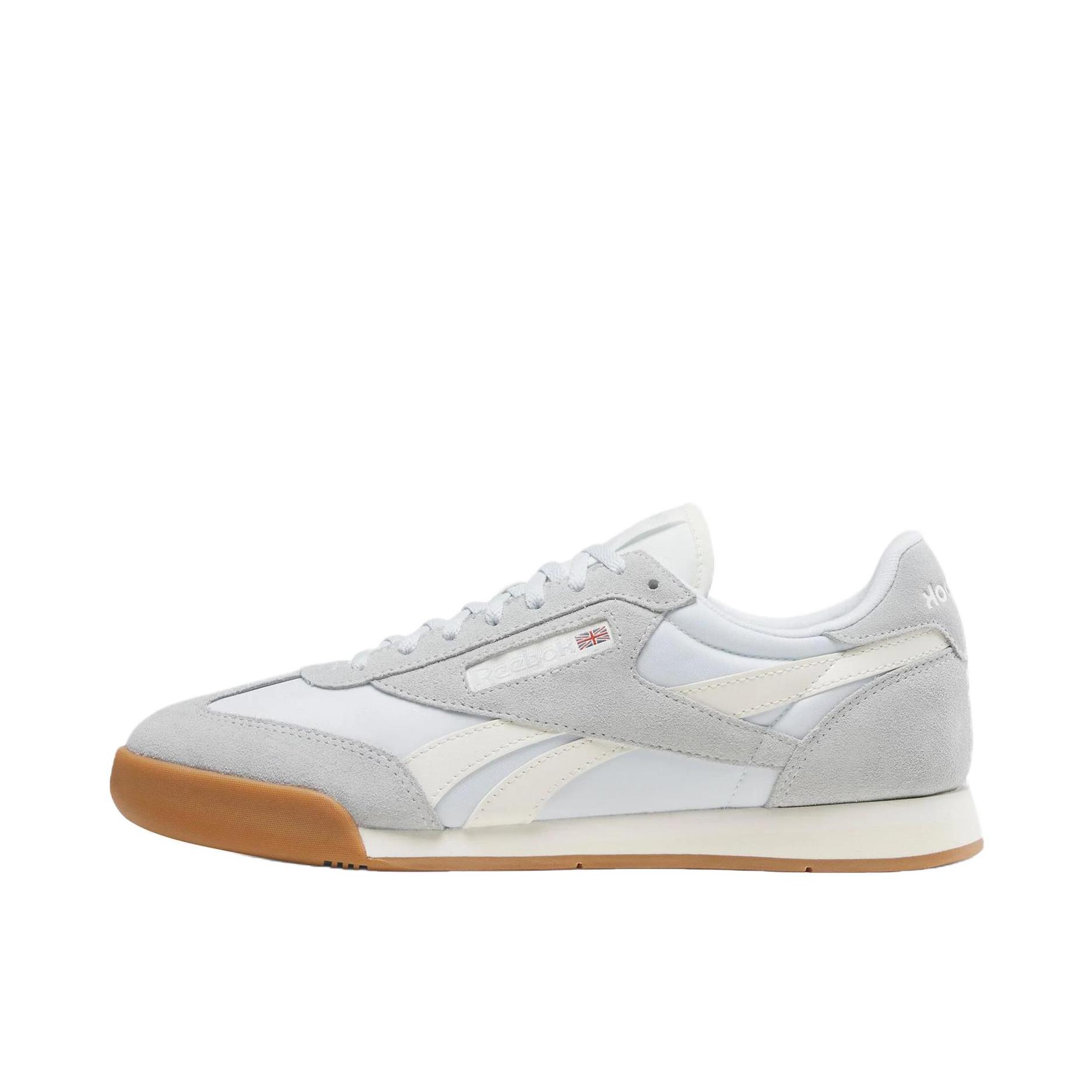 推荐商品：Reebok/锐步 CAMPIO XT 防滑耐磨 低帮 系带 圆头 舒适百搭 板鞋 灰色