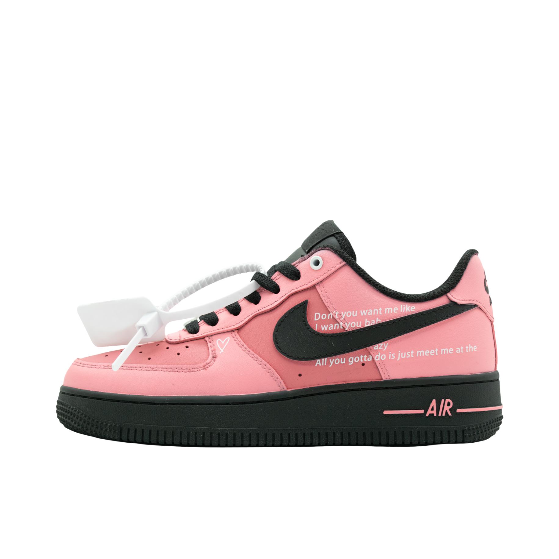 推荐商品：【定制款】 Nike Air Force 1 板鞋 防滑减震耐磨低帮增高 草莓派对