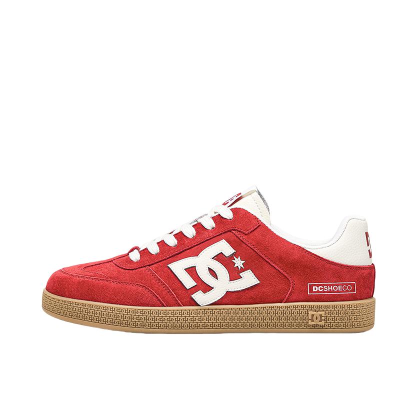 推荐商品：DC Shoes CAS系列 板鞋 美式圆头低跟 朱红色