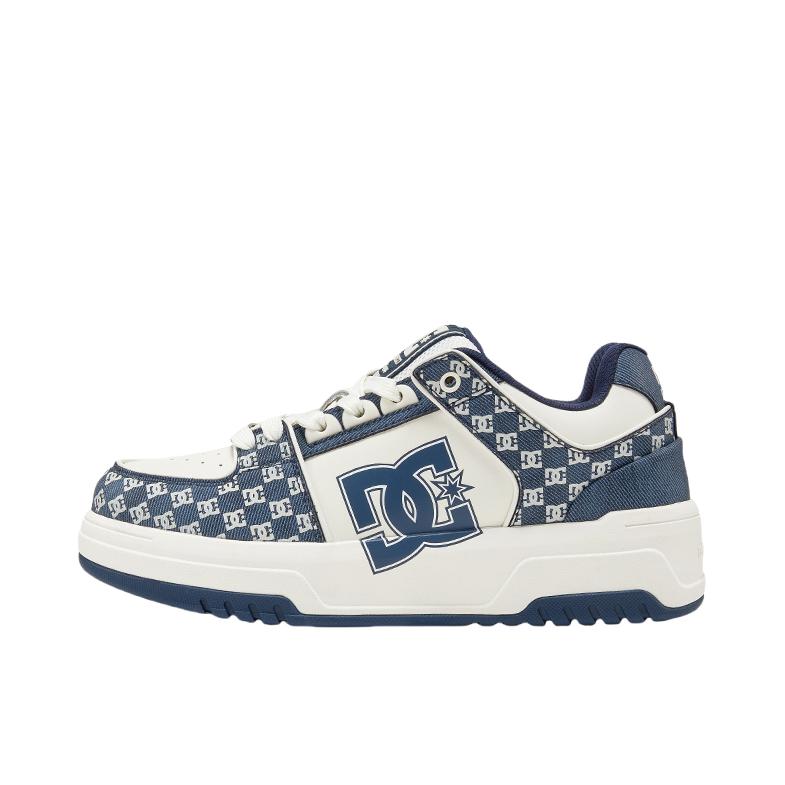 推荐商品：DC Shoes CAS系列 板鞋 美式高街百搭休闲 白色/蓝色