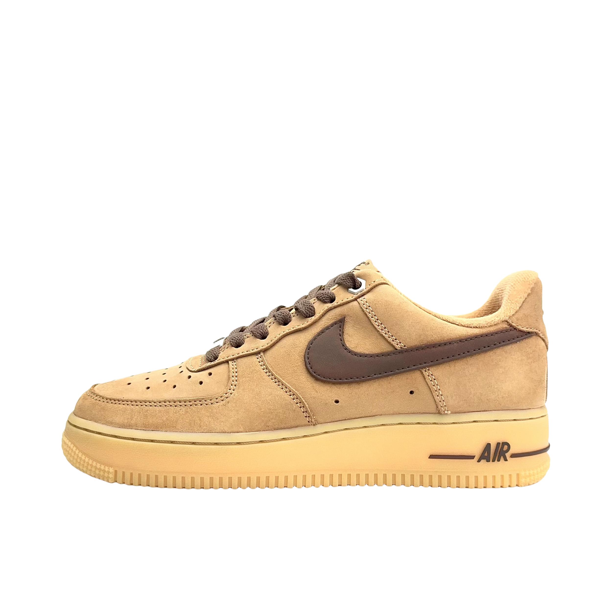 推荐商品：【定制款】 Nike Air Force 1 板鞋 防滑减震耐磨低帮增高 棕褐大地