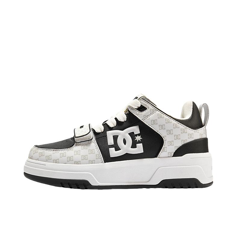 推荐商品：DC Shoes CAS系列 板鞋 透气休闲防滑 白色/黑色