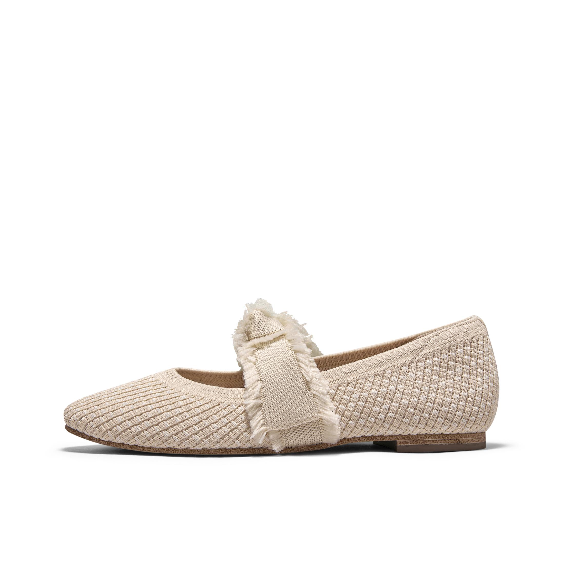 推荐商品：Skechers/斯凯奇 Modern Comfort 防滑耐磨 网布透气 舒适轻便 尖头浅口 一脚蹬 休闲鞋 158676 自然色