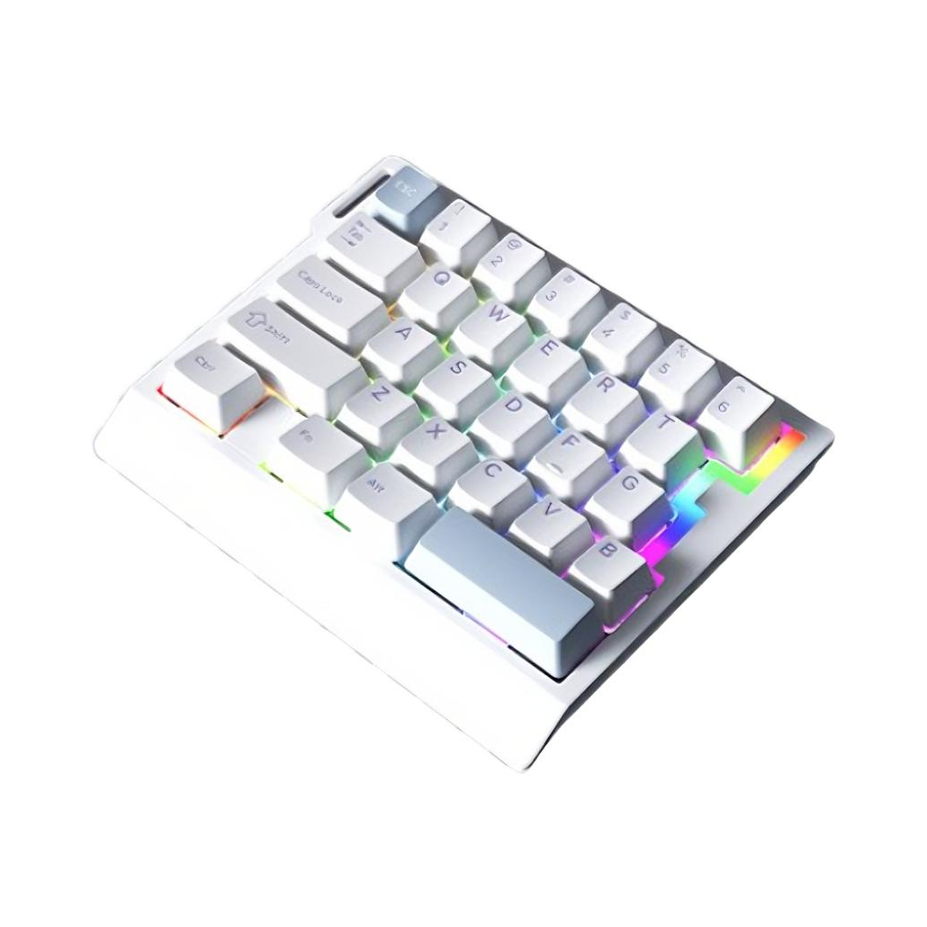 推荐商品：Ajazz/黑爵 AK029 有线 磁轴键盘 29键 RGB光效 全键热插拔