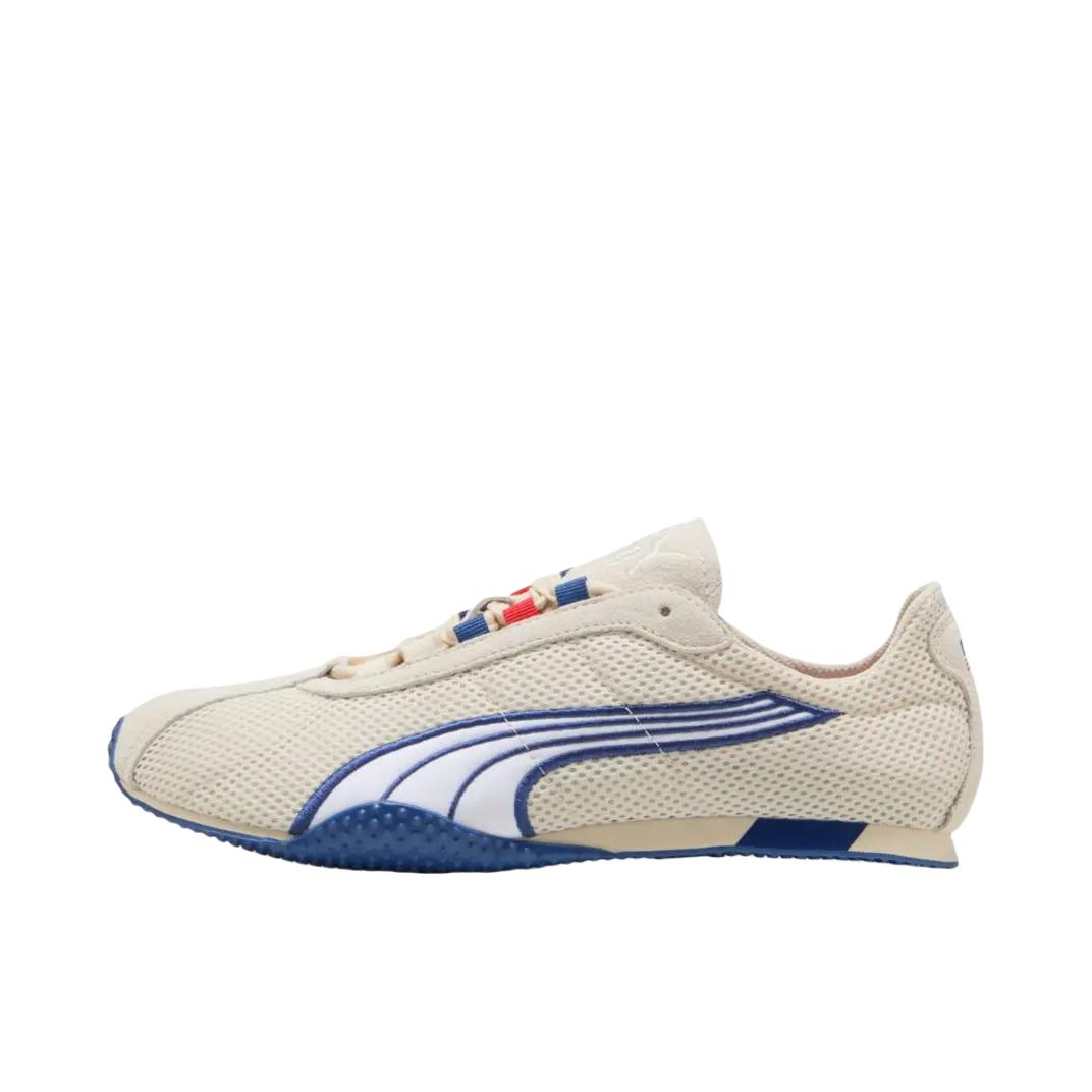 推荐商品：Puma/彪马 H-STREET 运动休闲鞋 网眼系带低帮田径千禧贴合薄底 米白色