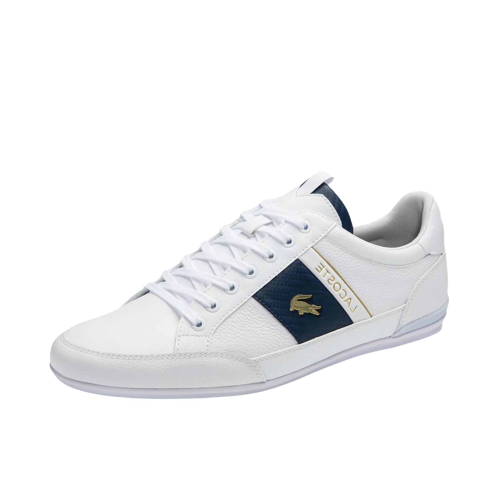 推荐商品：Lacoste Carnaby EVO 116 舒适简约 皮革 百搭 防滑 板鞋 白色 