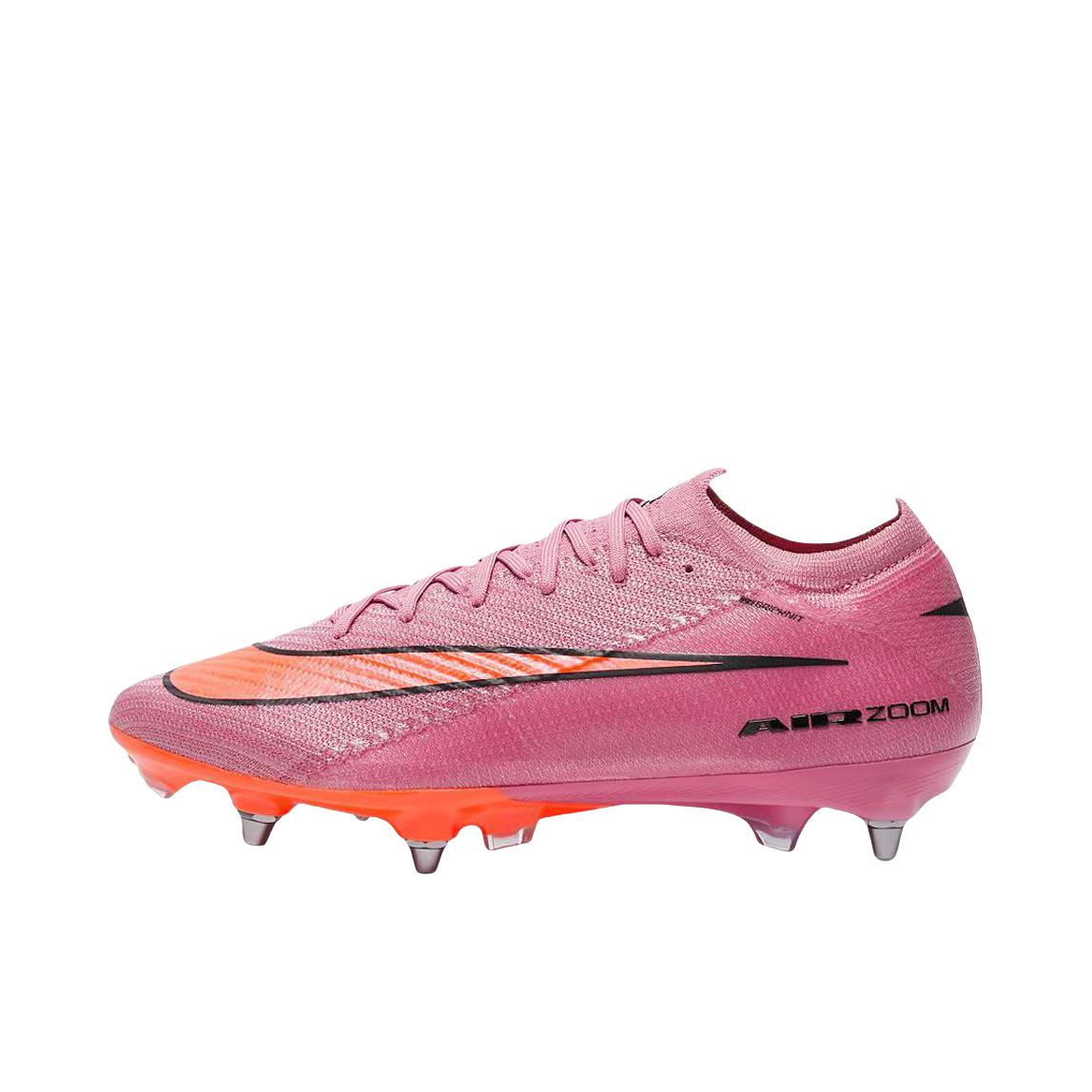 推荐商品：Nike Mercurial Vapor 16 Elite Pro SG 足球鞋 金属长钉天然草地 粉色