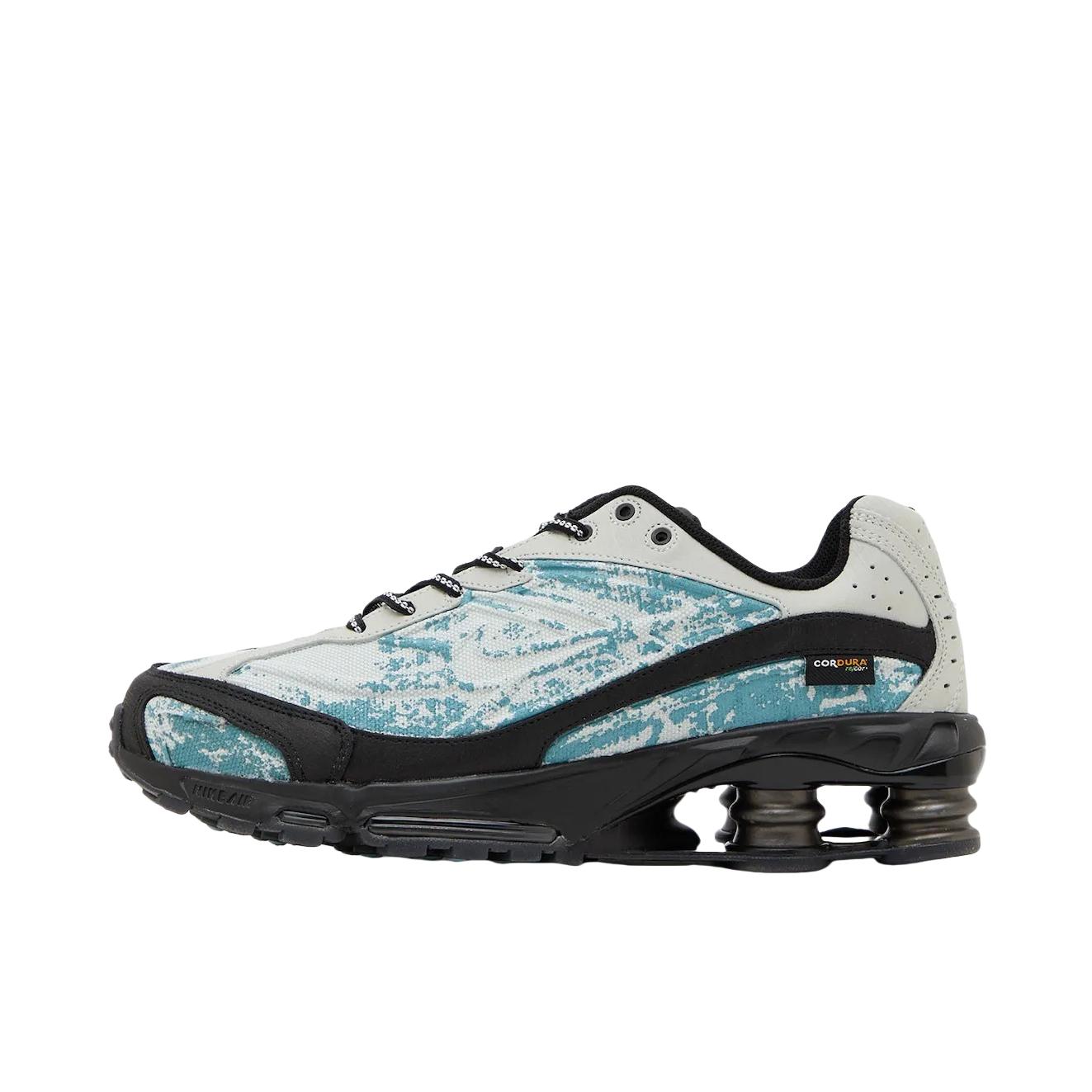 推荐商品：Nike Shox Ride 2 跑鞋 织物防滑耐磨复古支撑贴合回弹 蓝色/灰色/黑色