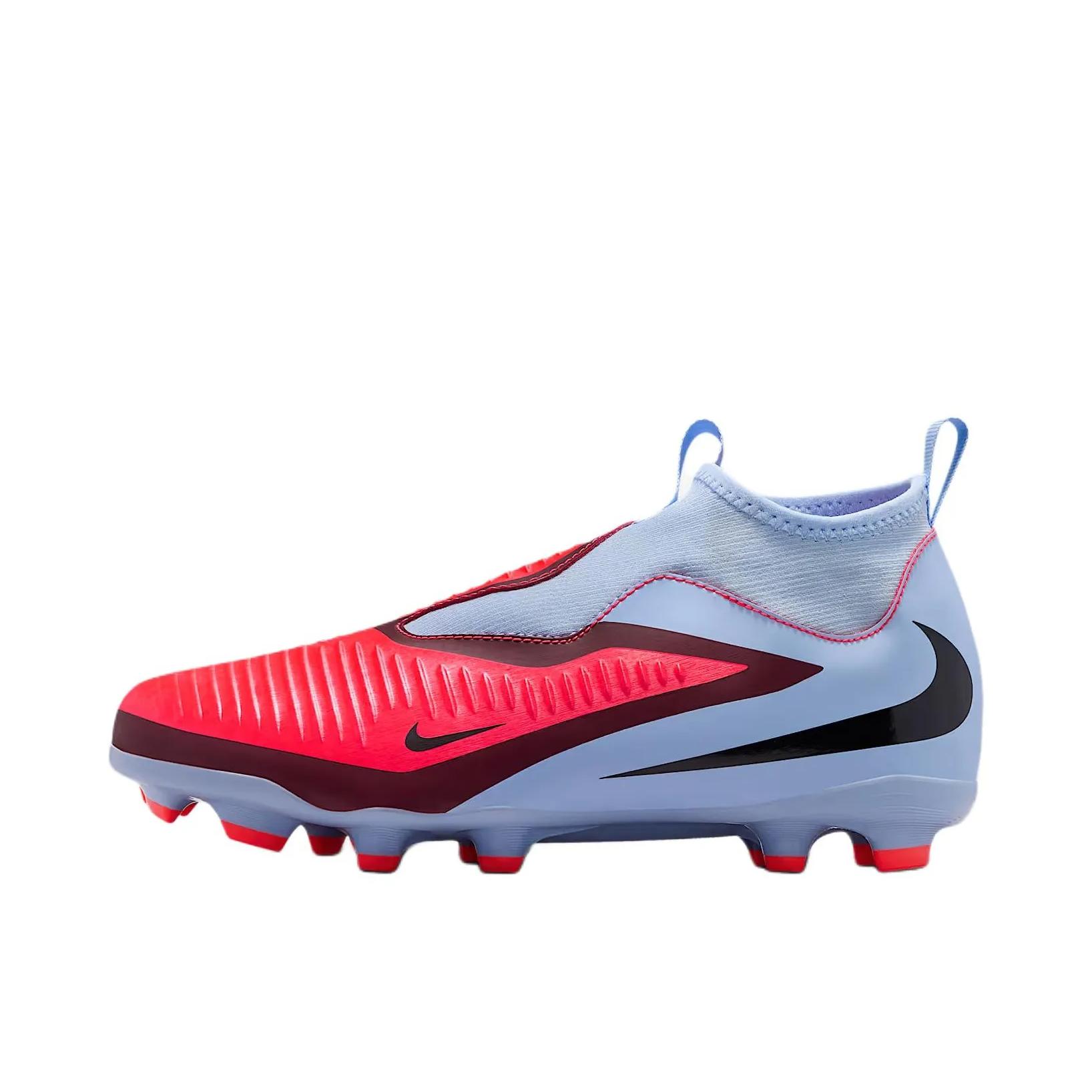 推荐商品：Nike Phantom 6 Academy MG 足球鞋 中端胶质短钉多种场地耐磨透气 大童/红色/蓝色/黑色