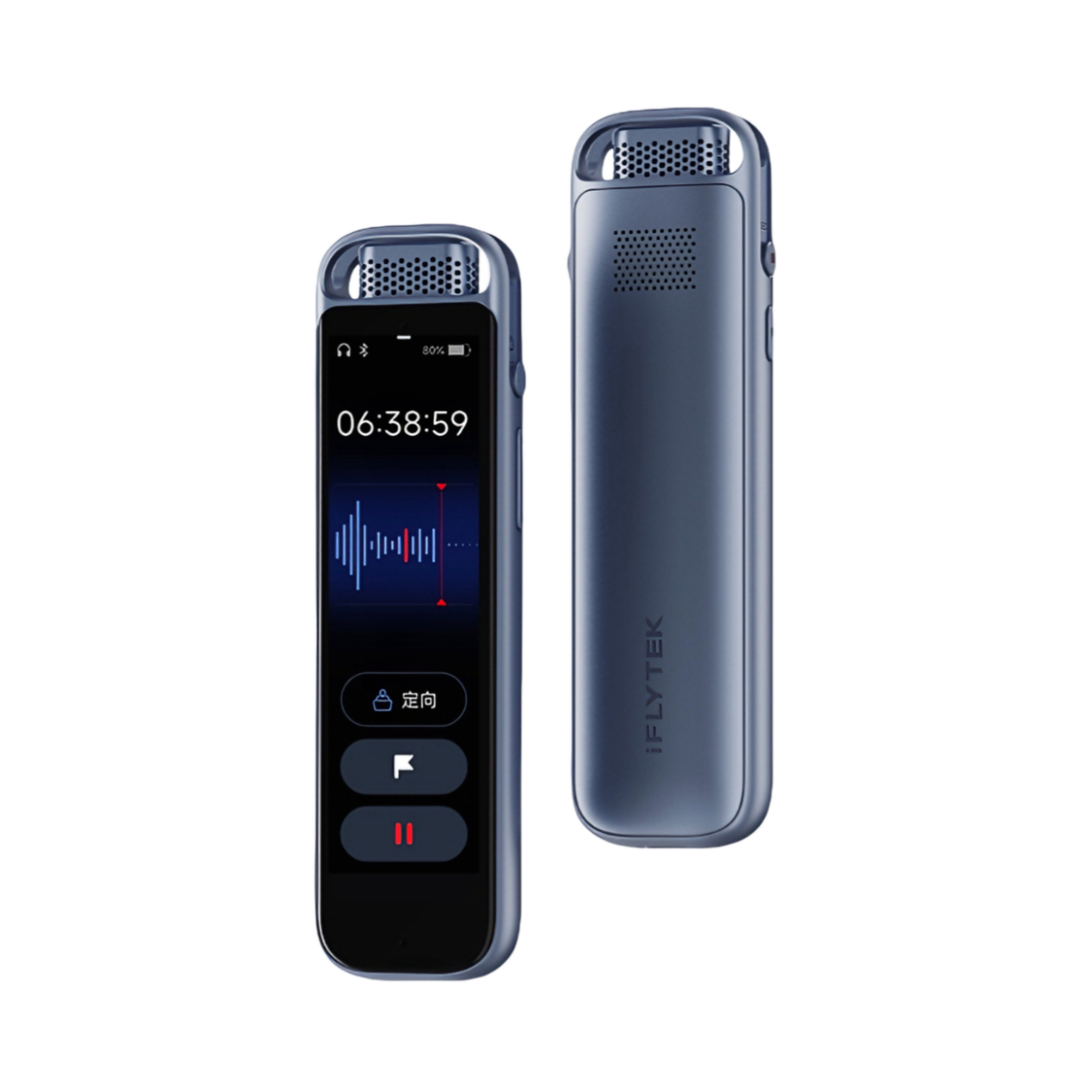 推荐商品：iFLYTEK/科大讯飞 ​MAGIC​ AIR2521 录音笔 跨语言实时听译 智能转录 高清降噪 会议记录 小巧便携