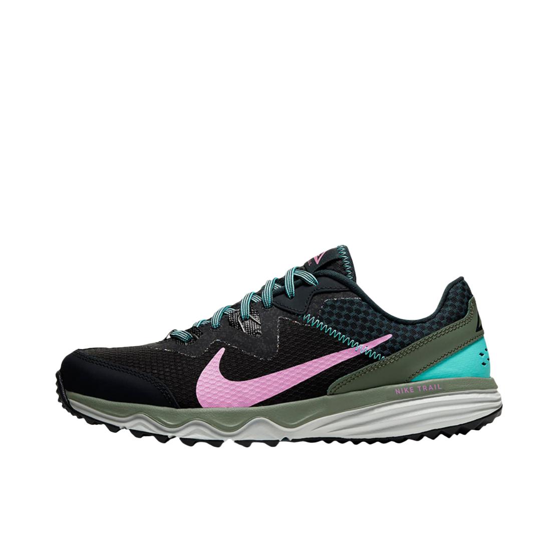 推荐商品：Nike Juniper trail 跑鞋 缓震防滑耐磨轻便透气运动回弹织物 女款/黑色/粉色/绿色