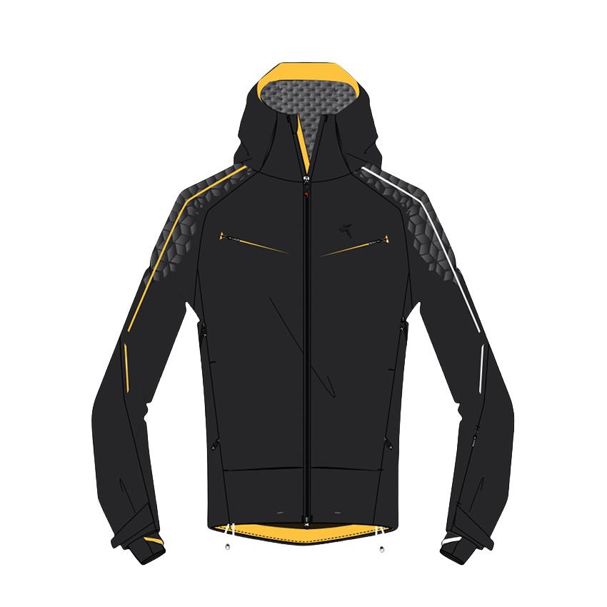 推荐商品：tittallon/体拓 防水耐磨分体P棉绒滑雪服 FTM21002 黑