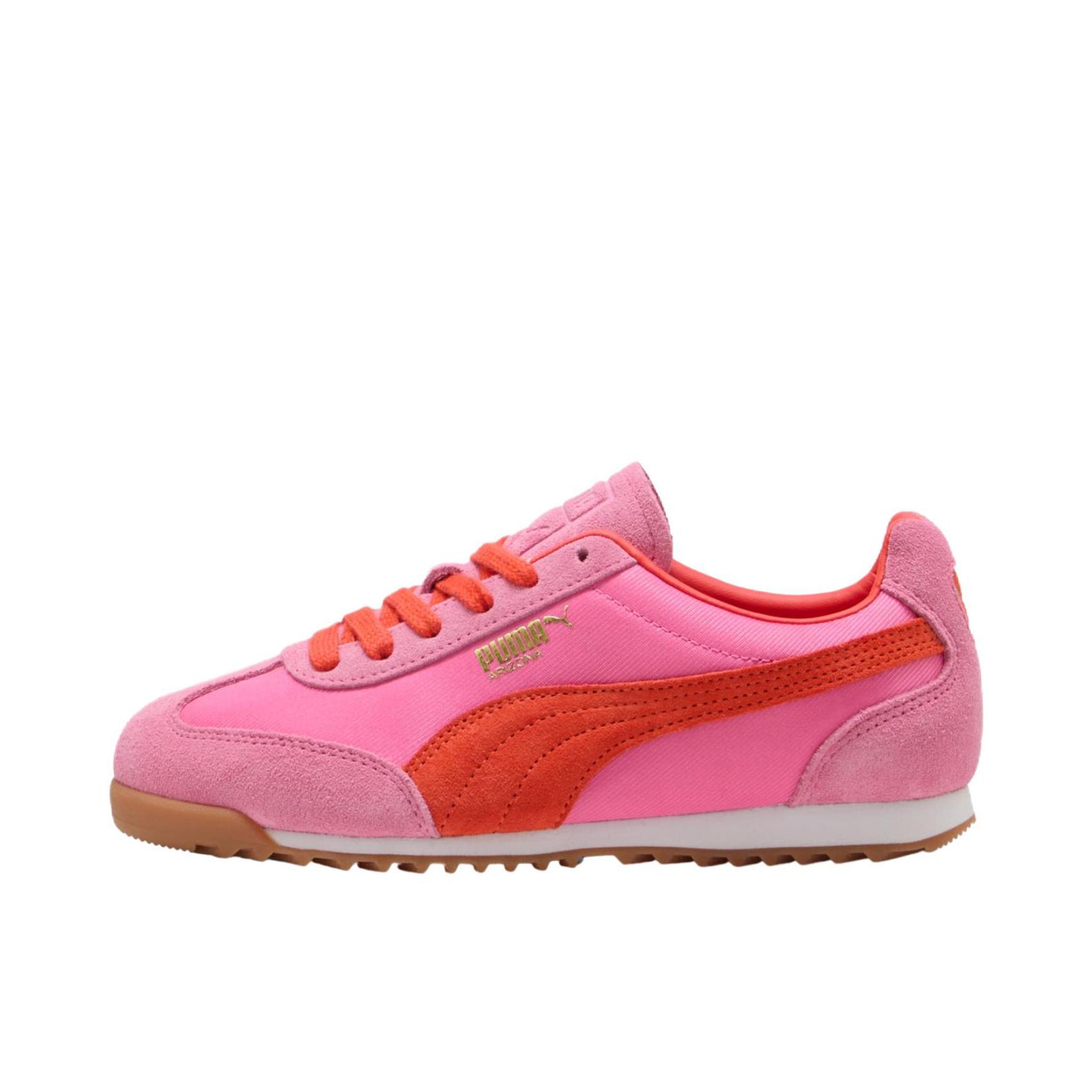 推荐商品：Puma/彪马 Arizona Classic 运动休闲鞋 T头轻盈防滑耐磨百搭情侣薄底 粉色/红色