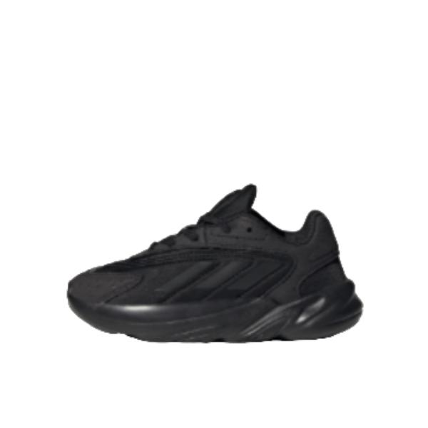 推荐商品：adidas Originals Ozelia 运动鞋儿童 时尚复古经典百搭防滑耐磨舒适透气织物增高 小童/黑色