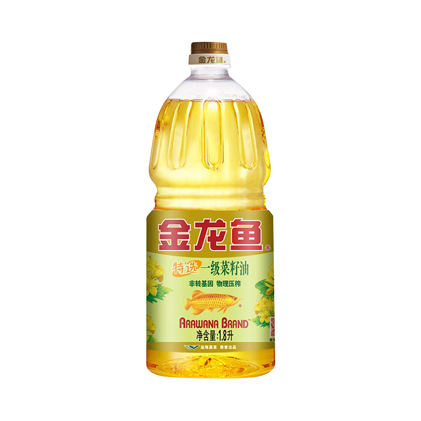 推荐商品：金龙鱼 特选一级 菜籽油 物理压榨
