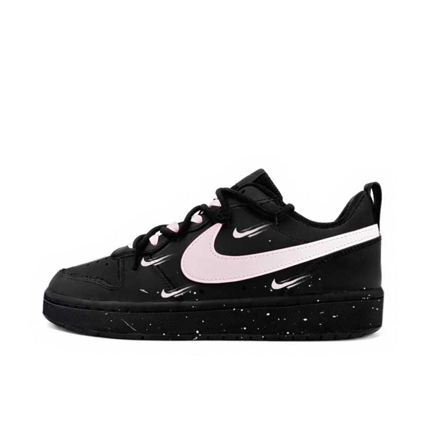 推荐商品：【定制球鞋】 Nike Court Borough 2 板鞋 包裹性增高减龄解构风合成革美式防滑复古轻便 女款/柚栖